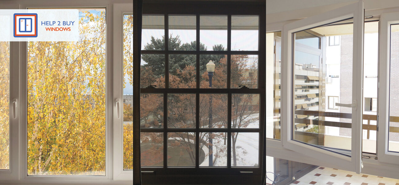 Range of window styles suited to different UK homes