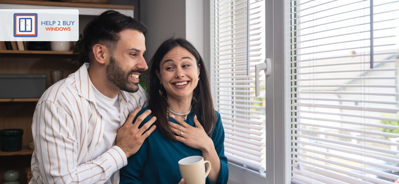 Buyers viewing a well-presented home with new windows