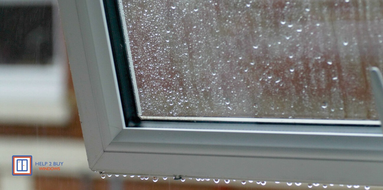 Modern uPVC windows keeping a UK home warm