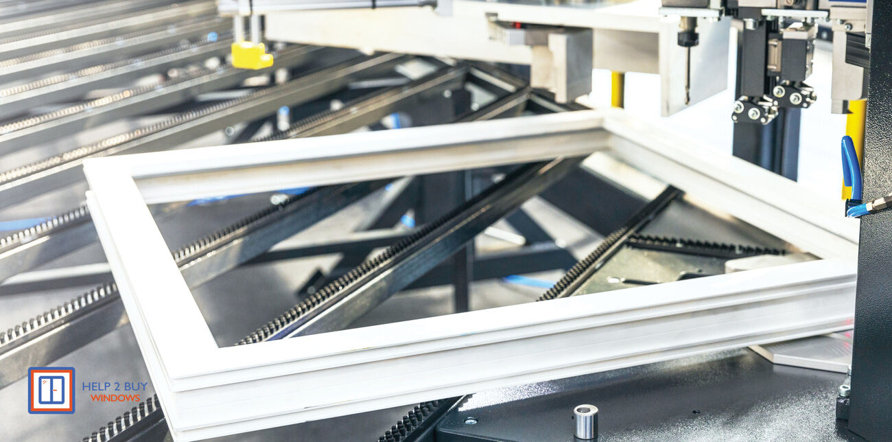 Recyclable uPVC window frames