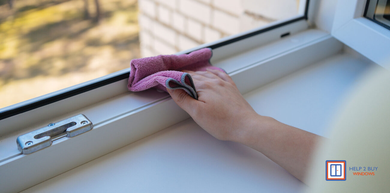 Long-lasting uPVC windows in a UK home