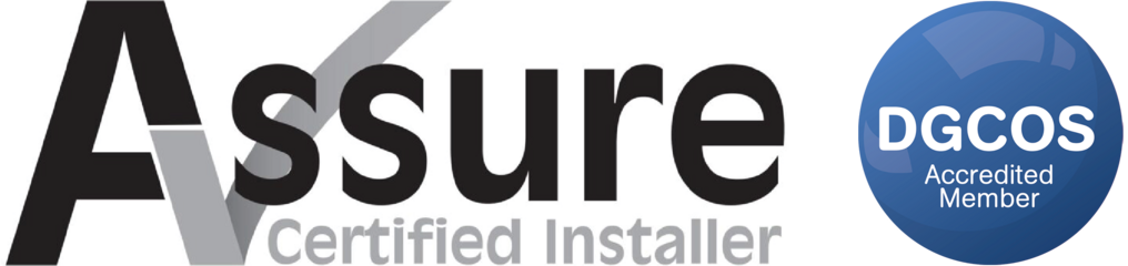 Assure and DGCOS accreditation logos