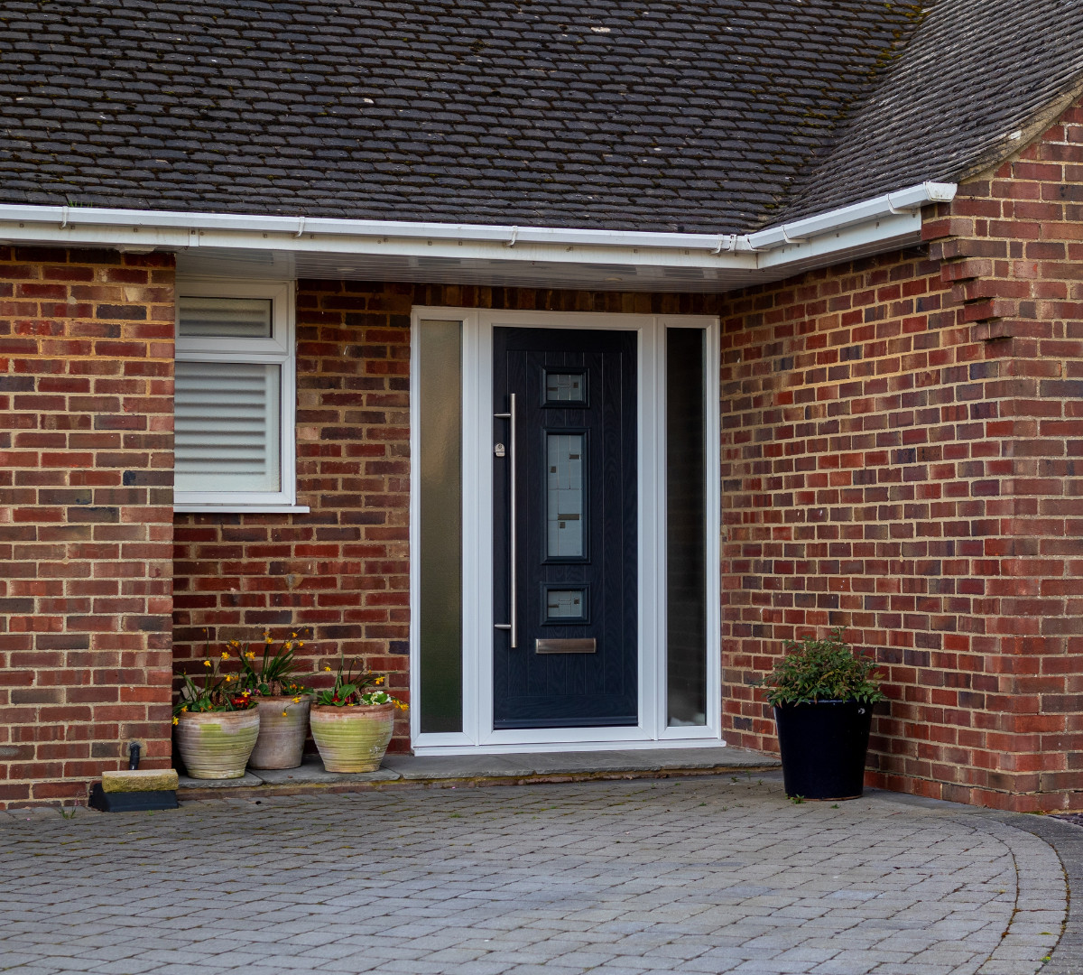 New windows and doors installed together by Help 2 Buy Windows