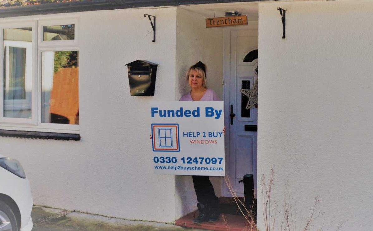 Grants for replacing windows on a UK home