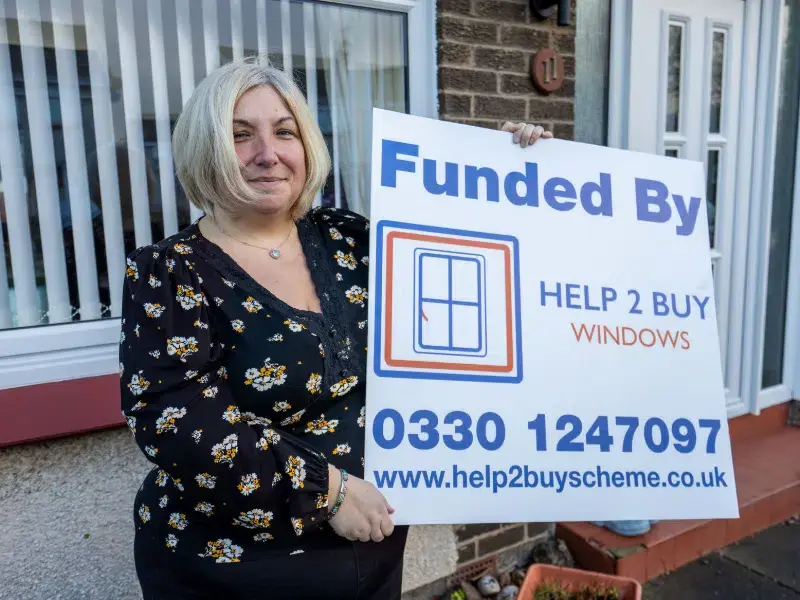 Happy Help 2 Buy Windows grant customer with their new windows